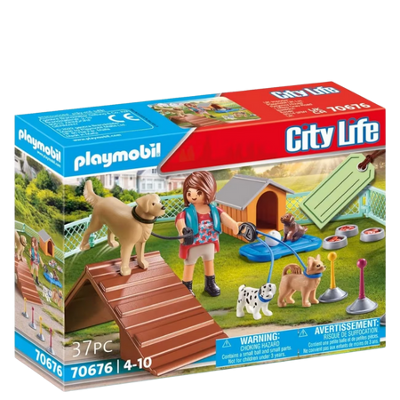 Set Regalo Playmobil City Life: Addestratore di Cani