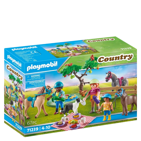 Country: Picnic Avventuroso con Cavalli