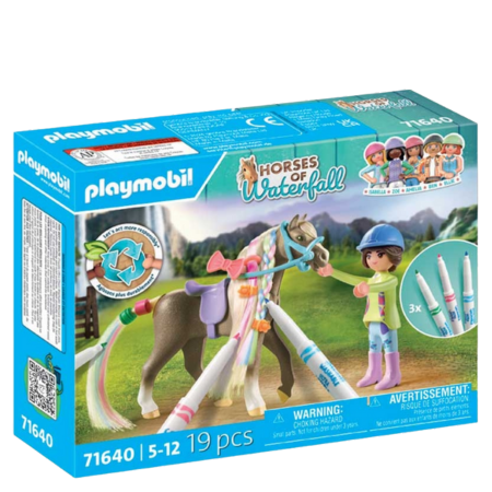 Set di Gioco Playmobil Cavalli della Cascata