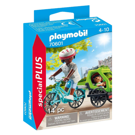 Bicicletta da Carico Playmobil con Rimorchio - 70601