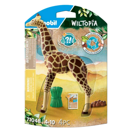 Wiltopia Giraffa con Accessori - Divertimento Assi