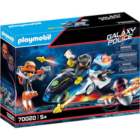 Moto della Polizia Galaxy Playmobil - Avventure Spaziali