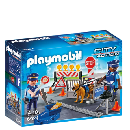 Blocco Stradale Polizia - Azione in Città