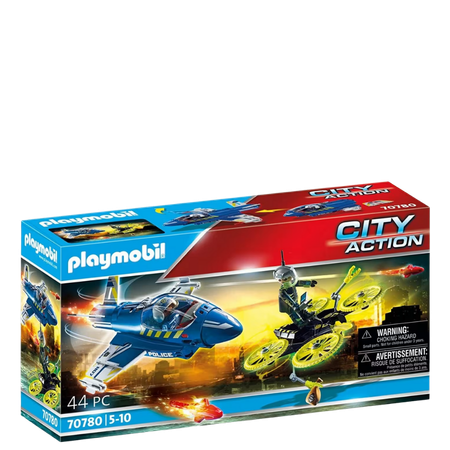 Jet della Polizia con Drone - City Action