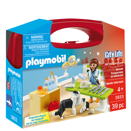 Set Veterinario Mobile Playmobil City Life - 5653